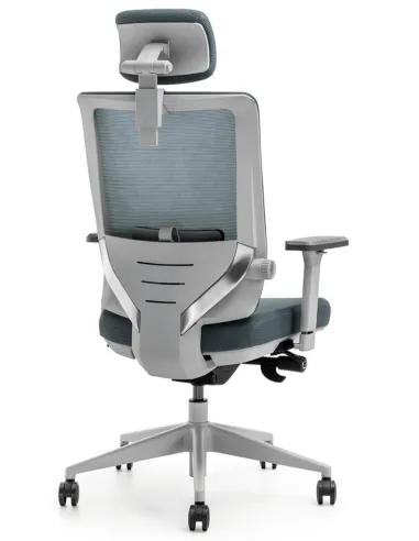 Кресло KRESLALUX M6-GAS GREY, эргономичное - купить Киев, Днепр, Одесса, Львов, Харьков