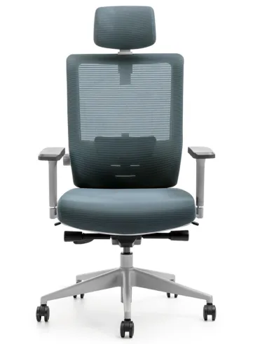 Кресло KRESLALUX M6-GAS GREY, эргономичное - купить Киев, Днепр, Одесса, Львов, Харьков