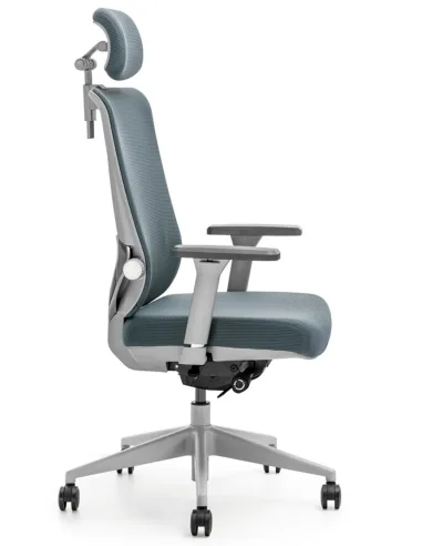 Крісло KRESLALUX M6-GAS GREY, ергономічне - купити Київ, Дніпро, Одеса, Львів, Харків