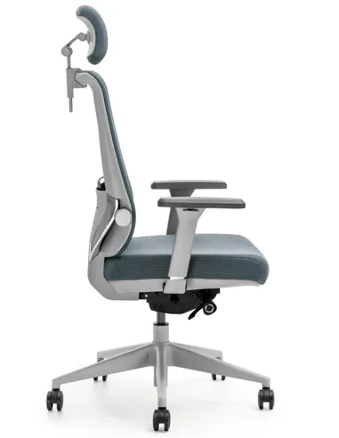 Крісло KRESLALUX M6-GAS GREY, ергономічне - купити Київ, Дніпро, Одеса, Львів, Харків