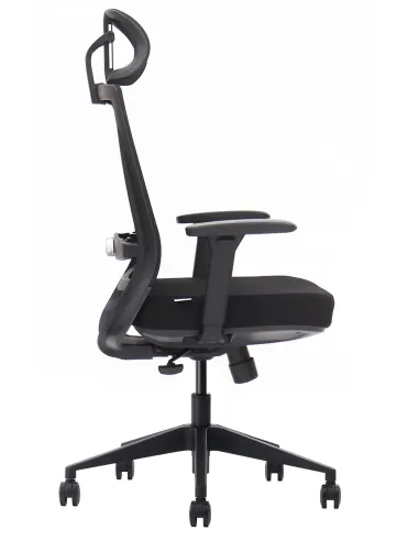 Крісло KRESLALUX HOLDER BLACK, ергономічне - купити Київ, Дніпро, Одеса, Львів, Харків