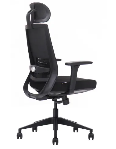 Кресло KRESLALUX HOLDER BLACK, эргономичное - купить Киев, Днепр, Одесса, Львов, Харьков