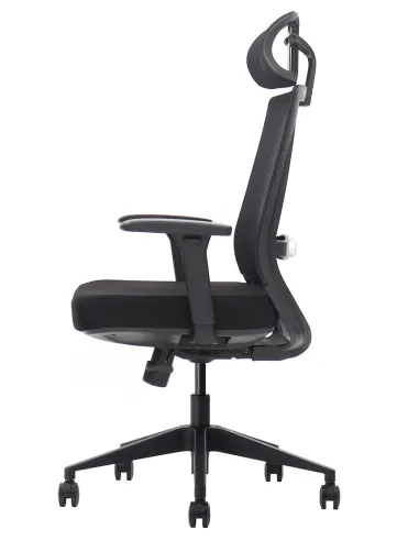 Кресло KRESLALUX HOLDER BLACK, эргономичное - купить Киев, Днепр, Одесса, Львов, Харьков