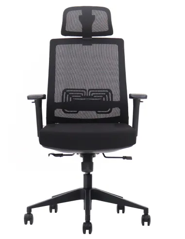 Кресло KRESLALUX HOLDER BLACK, эргономичное - купить Киев, Днепр, Одесса, Львов, Харьков