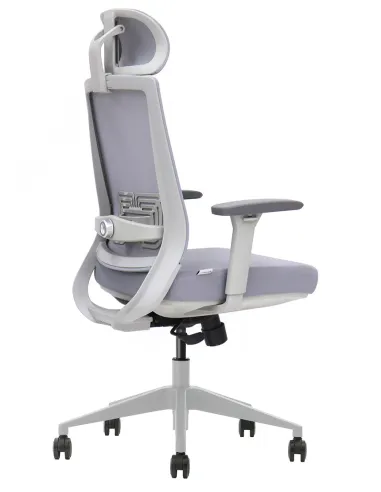 Кресло KRESLALUX HOLDER GREY, эргономичное - купить Киев, Днепр, Одесса, Львов, Харьков