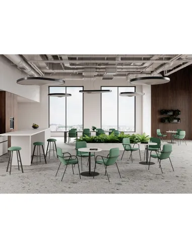 Конференц-кресло LD SEATING FLEXI LIGHT CHL-N16, на ножках - купить Киев, Днепр, Одесса, Львов, Харьков