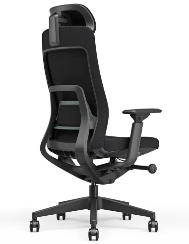 Кресло KRESLALUX GRAPHIS 8016-A BLACK, эргономичное - купить Киев, Днепр, Одесса, Львов, Харьков