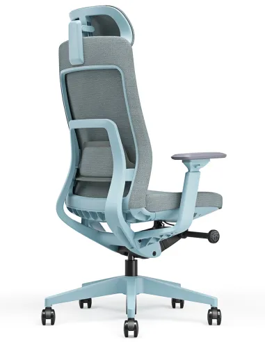 Кресло KRESLALUX GRAPHIS 8016-A SNOWY BLUE, эргономичное - купить Киев, Днепр, Одесса, Львов, Харьков