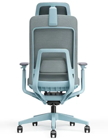 Кресло KRESLALUX GRAPHIS 8016-A SNOWY BLUE, эргономичное - купить Киев, Днепр, Одесса, Львов, Харьков