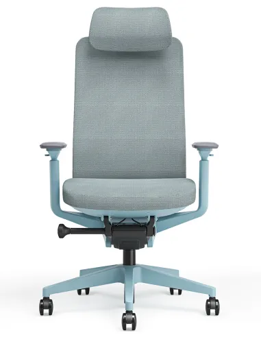Кресло KRESLALUX GRAPHIS 8016-A SNOWY BLUE, эргономичное - купить Киев, Днепр, Одесса, Львов, Харьков
