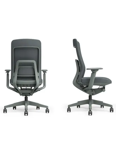 Кресло KRESLALUX GRAPHIS 8016-B BLACK, эргономичное - купить Киев, Днепр, Одесса, Львов, Харьков