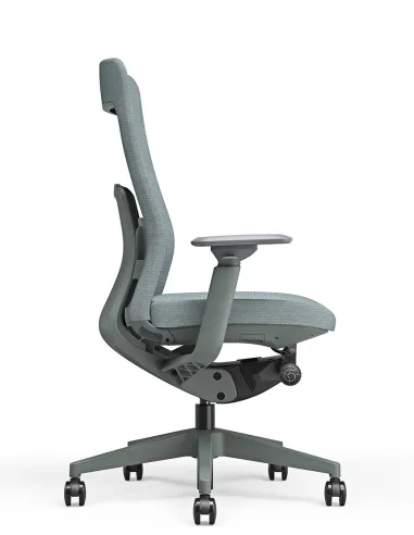 Кресло KRESLALUX GRAPHIS 8016-B DARK GREY, эргономичное - купить Киев, Днепр, Одесса, Львов, Харьков