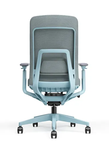 Кресло KRESLALUX GRAPHIS 8016-B SNOWY BLUE, эргономичное - купить Киев, Днепр, Одесса, Львов, Харьков