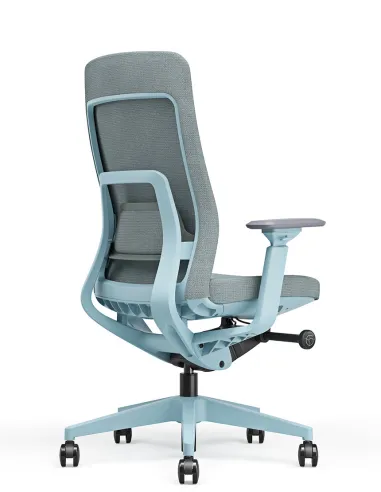 Кресло KRESLALUX GRAPHIS 8016-B SNOWY BLUE, эргономичное - купить Киев, Днепр, Одесса, Львов, Харьков