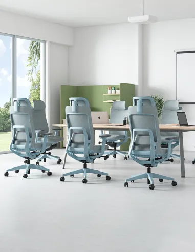 Крісло KRESLALUX GRAPHIS 8016-B SNOWY BLUE, ергономічне - купити Київ, Дніпро, Одеса, Львів, Харків