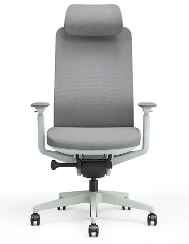 Кресло KRESLALUX GRAPHIS 8016-A LIGHT GREY, эргономичное - купить Киев, Днепр, Одесса, Львов, Харьков