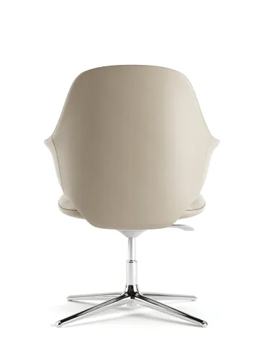 Конференц-кресло KRESLALUX AKIRA-V KHAKI, кожаное - купить Киев, Днепр, Одесса, Львов, Харьков