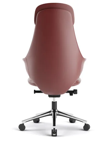 Кресло KRESLALUX AKIRA RED для руководителя, кожаное - купить Киев, Днепр, Одесса, Львов, Харьков