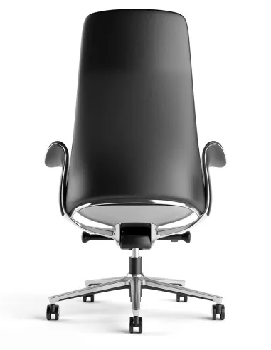 Кресло KRESLALUX PRIME-ON BLACK для руководителя, кожаное - купить Киев, Днепр, Одесса, Львов, Харьков