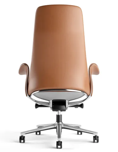 Крісло KRESLALUX PRIME-ON ORANGE для керівника, шкіряне - купити Київ, Дніпро, Одеса, Львів, Харків