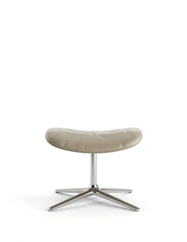 Лаунж-крісло KRESLALUX PRIME-ON-M KHAKI, шкіряне - купити Київ, Дніпро, Одеса, Львів, Харків