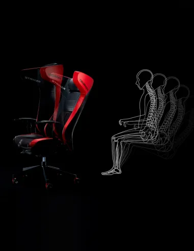 Геймерское кресло OKAMURA STRIKER RED - купить Киев, Днепр, Одесса, Львов, Харьков