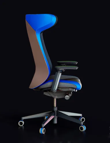 Геймерське крісло OKAMURA STRIKER BLUE - купити Київ, Дніпро, Одеса, Львів, Харків