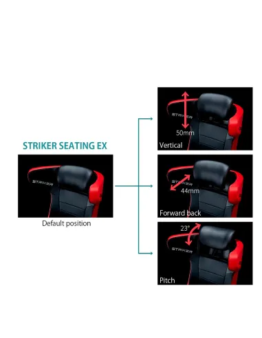 Геймерское кресло OKAMURA STRIKER BLUE - купить Киев, Днепр, Одесса, Львов, Харьков