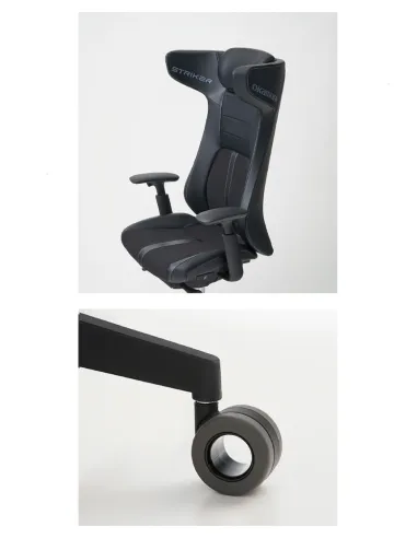 Геймерское кресло OKAMURA STRIKER BLACK - купить Киев, Днепр, Одесса, Львов, Харьков