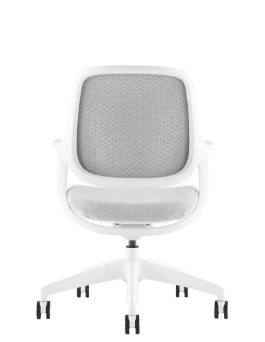 Крісло KRESLALUX NIRO-D02 WHITE, для відвідувача - купити Київ, Дніпро, Одеса, Львів, Харків