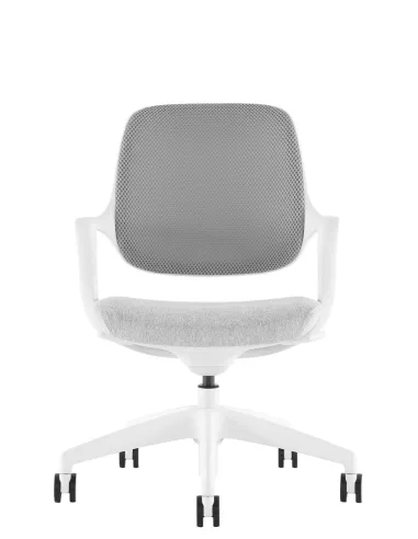 Крісло KRESLALUX NIRO-D02 WHITE, для відвідувача - купити Київ, Дніпро, Одеса, Львів, Харків