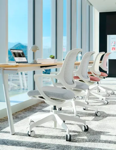 Крісло KRESLALUX NIRO-D02 WHITE, для відвідувача - купити Київ, Дніпро, Одеса, Львів, Харків