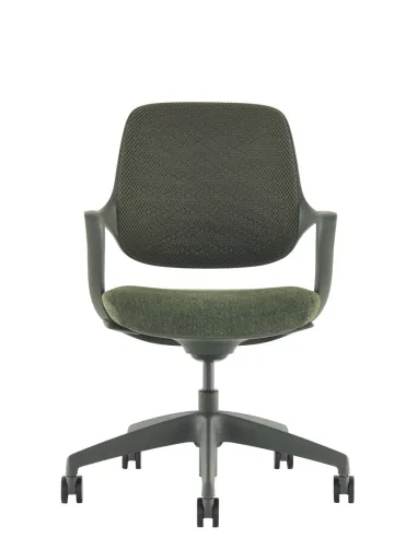 Кресло KRESLALUX NIRO-D34 GREEN, для посетителя - купить Киев, Днепр, Одесса, Львов, Харьков