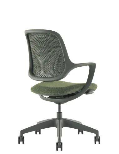 Кресло KRESLALUX NIRO-D34 GREEN, для посетителя - купить Киев, Днепр, Одесса, Львов, Харьков