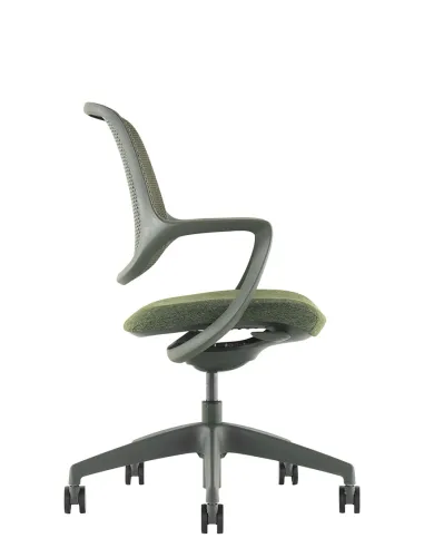 Кресло KRESLALUX NIRO-D34 GREEN, для посетителя - купить Киев, Днепр, Одесса, Львов, Харьков