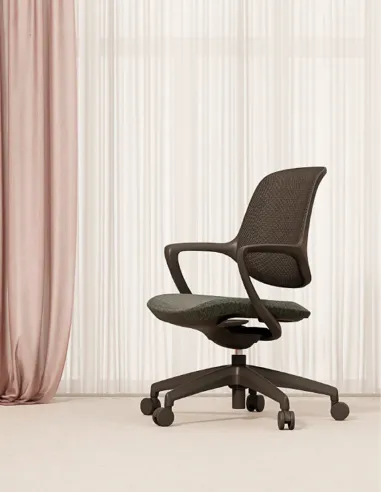 Кресло KRESLALUX NIRO-D34 GREEN, для посетителя - купить Киев, Днепр, Одесса, Львов, Харьков