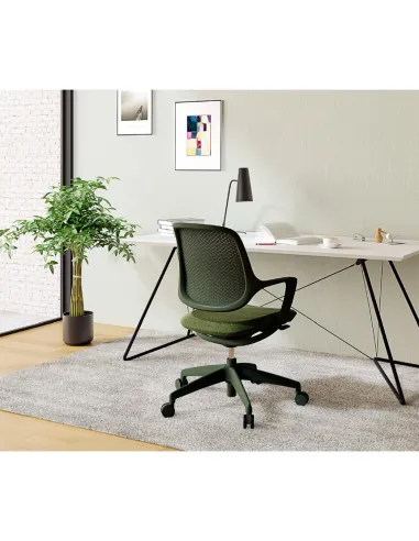 Кресло KRESLALUX NIRO-D34 GREEN, для посетителя - купить Киев, Днепр, Одесса, Львов, Харьков