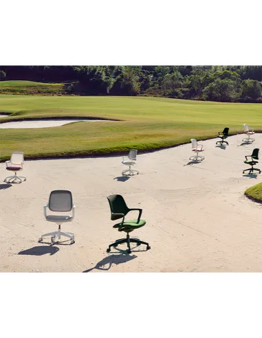 Кресло KRESLALUX NIRO-D34 GREEN, для посетителя - купить Киев, Днепр, Одесса, Львов, Харьков