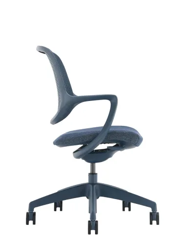 Кресло KRESLALUX NIRO-D36 BLUE, для посетителя - купить Киев, Днепр, Одесса, Львов, Харьков