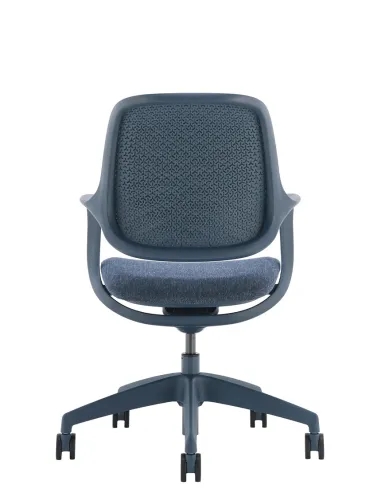 Кресло KRESLALUX NIRO-D36 BLUE, для посетителя - купить Киев, Днепр, Одесса, Львов, Харьков