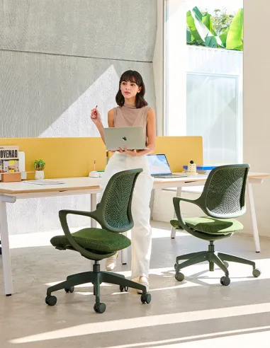 Крісло KRESLALUX NIRO-D36 BLUE, для відвідувача - купити Київ, Дніпро, Одеса, Львів, Харків