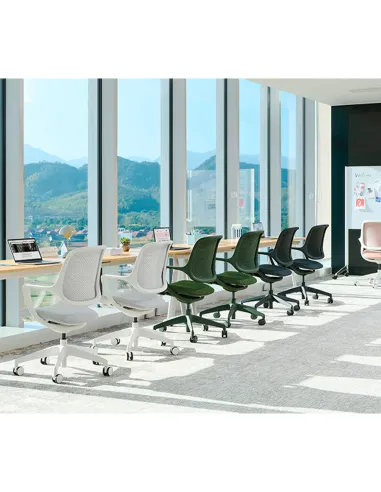 Кресло KRESLALUX NIRO-D38 ORANGE, для посетителя - купить Киев, Днепр, Одесса, Львов, Харьков