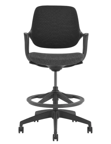 Барне крісло KRESLALUX BARSTOOL NIRO-D01 BLACK - купити Київ, Дніпро, Одеса, Львів, Харків