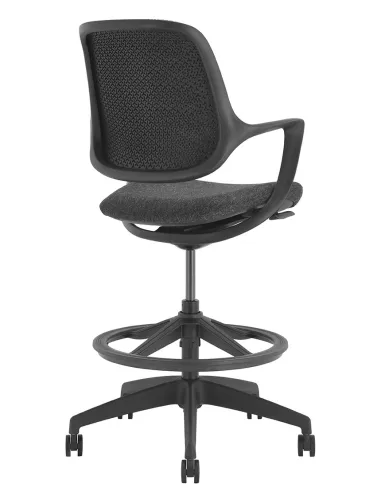 Барное кресло KRESLALUX BARSTOOL NIRO-D01 BLACK - купить Киев, Днепр, Одесса, Львов, Харьков