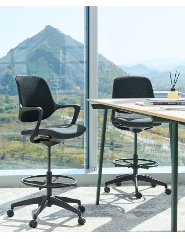 Барное кресло KRESLALUX BARSTOOL NIRO-D02 WHITE - купить Киев, Днепр, Одесса, Львов, Харьков