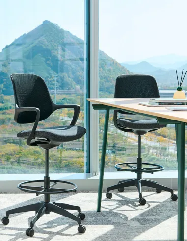 Барне крісло KRESLALUX BARSTOOL NIRO-D34 GREEN - купити Київ, Дніпро, Одеса, Львів, Харків