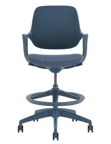Барное кресло KRESLALUX BARSTOOL NIRO-D36 BLUE - купить Киев, Днепр, Одесса, Львов, Харьков