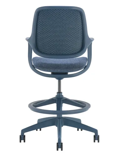 Барное кресло KRESLALUX BARSTOOL NIRO-D36 BLUE - купить Киев, Днепр, Одесса, Львов, Харьков