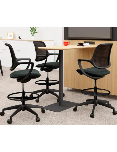 Барне крісло KRESLALUX BARSTOOL NIRO-D36 BLUE - купити Київ, Дніпро, Одеса, Львів, Харків