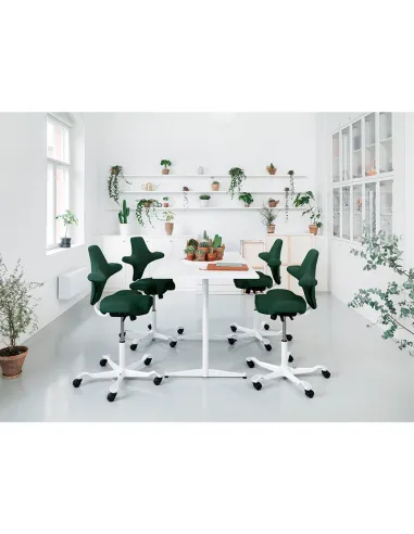 Кресло HAG CAPISCO 8107 ALL BLACK, эргономичное - купить Киев, Днепр, Одесса, Львов, Харьков